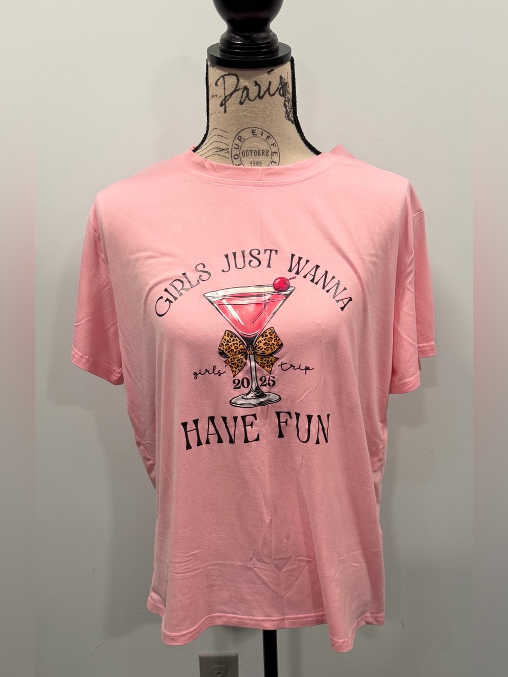 Source Unknown Pink Short Sleeve Tee, Size XL